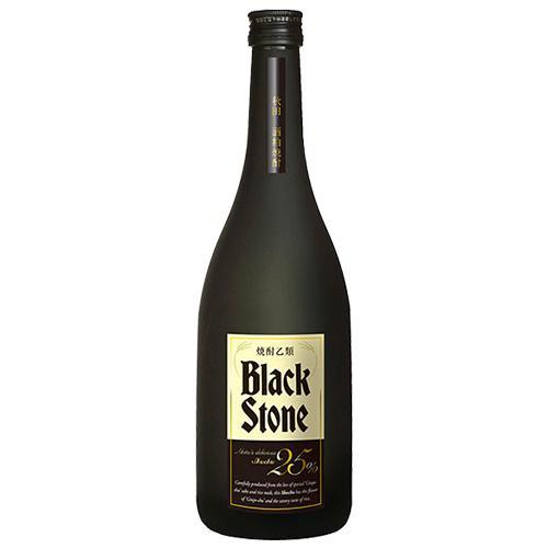 焼酎　秋田　ブラックストーン 酒粕焼酎 25%　720ml （酒のいしかわ）